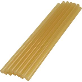 12 Pcs 7mm x 200mm Hot Glue Sticks Auto Body Paintless Dent Removal Repair Yellow for Car Replace Parts