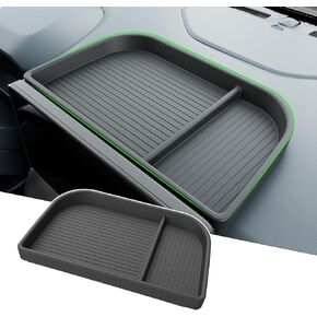 منظم تخزين لوحة القيادة متوافق مع 2025 Ford Maverick Dashboard Storage Tray Presentive for 2025 Ford Maverick Accessories