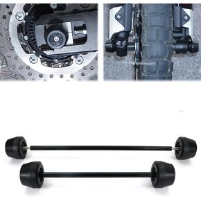 Xitomer Front & Rear Fork Fit for GSXR1000 2009-2016, GSXR 600 2006-2017, GSXR 750 2011-2024 GSXR750 Frame Sliders Wheel Protector Front Rear Axle Slider Crash Pads Falling Protector