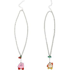 Kirby & Waddle-Dee 2-Piece Bestie Necklace Set
