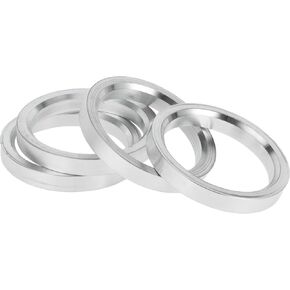 Hub Centric Rings, 60.1mm ID to 75.1mm OD Vehicle Wheel Hubrings Aluminum Alloy, 4 Pcs
