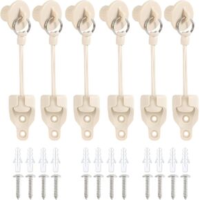 Sunshade Shade Hardware Bungee kit and End Cap Coolaroo Replacement Part for Coolaroo Outdoor Roller Shade Rollershade Part coolaroo Shades Replacement Parts (Beige, Bungee Kit+End Cap 3 Set)