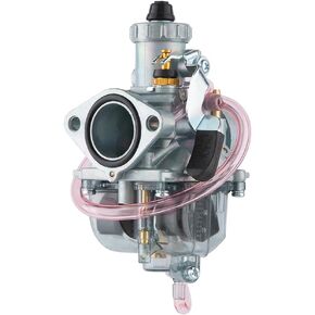 VM22 26mm Carburetor for Predator 212cc 196cc Coleman CT200U BT200X Mini Bike KT196 Go Kart GX160 GX200 6.5hp Clone Pit Dirt Bike(gray)