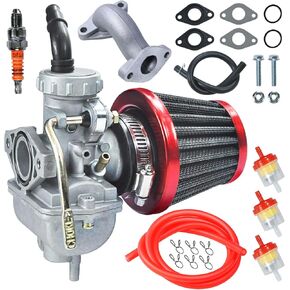 PZ20 Carb Carb Carbetor Air Filter Kit لـ 50cc 70cc 90cc 110cc 125cc Tao Tao 110b Coolster Apollo Kazuma Baja Quank Quad