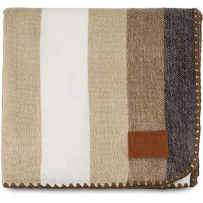 QISU Alpaca Wool Blanket Throw | Large, Beautiful, Warm, Solid | 85 x 65 inches | Ultra-Soft, Hypoallergenic and Breathable | Non-Itchy or Scratchy Fabric (Dark Grey Solid)