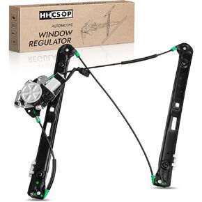 Front Right Passenger Side Power Window Regulator with Motor Compatible with BMW 323i 325i 325xi 328i 330i 330xi E46 1999 2000 2001 2002 2003 2004 2005, 741-485