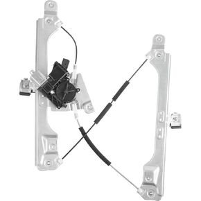 751-966 FONT LEFT DRIVER Side Power Window Window مع محرك ، مع وظيفة مضادة للقرعة ، متوافق مع Cadillac SRX 2010 2011 2012 2014 2015/ SAAB 9-4X 2011 ، استبدل OE 15883166