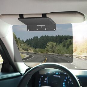 Nazzo Polarized Sun Lotor Extender للسيارة ، وعدسة Sunshade قابلة للتعديل ، وحظر تمديد Sun Visor ، والوهج ، والأشعة فوق البنفسجية ، والضوء الطائمي ، واقي أعمى الثلج ، والقيادة الآمنة ، Universal لسيارات الدفع الرباعي ، الرمادي