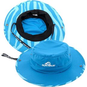 Sun Ninja Bucket Hat للرجال والنساء ، والتبريد مع حزام قابل للتعديل ، وحافة واسعة ، و UV أكثر من 50+ حماية ، قابلة للطي للهواء الطلق