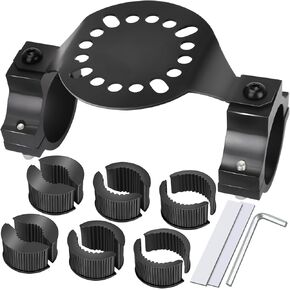 Upgraded UTV Gas Can Mount, Water Tank Oil Can Holder Gasoline Pack Fuel Container Mounting Bracket for UTV ATV Polaris RZR Ranger Can-Am Maverick Defender krx Talon Pioneer with 1-2" Roll Bar
