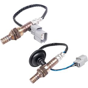 Oxygen Sensor (O2) Upstream+Downstream for Honda B16A2 B20B/B20Z 1997-2001 CRV 2.0L 1999-2000 Civic 1.6L,Set of 2