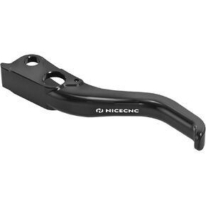 Black Short Clutch Handle Clutch Bar Hand Control Lever Compatible with 1290 Super Adventure R/S 2021-2024, Replacement for 61902031000, Billet 6061 Aluminum, CNC-Milled, Anodized