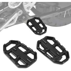 PSLER Motorcycle Foot Pegs Rests Extender Pedal for R1200GS G310GS S1000XR F850GS F750GS R Nine T Scrambler T Urban 2013-2022(Black)