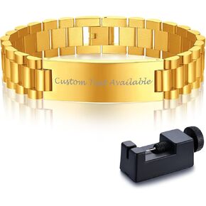 Bandmax الفولاذ المقاوم للصدأ الساقية حزام سلسلة الأساور سلسلة 10 مم/15mm مقاومة للماء أنيقة مكتنزة ووتش ووتش سلسلة معصم هدية للرجال ، مخصصة متاحة