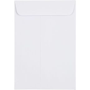 LUXPaper Open End Envelopes | 4 5/8" x 6 3/4" | Bright White | 24lb. Text | 1,000 Qty