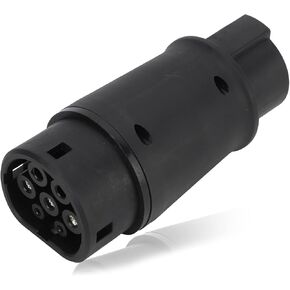 EV Connector, Electric Vehicles Charging Adapter Type 1 to Type 2 Adapter IP54 16A/32A 230V Universal Charging Station Plug