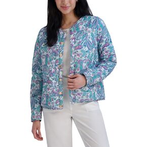 Stella Parker Women's Coat Lightweight Quilted Cardigan Jacket