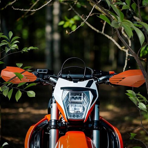 Motorcycle Handguards 7/8" and 1 1/8" Hand Guard Universal for EXC EXCF SX SXF SXS MXC MX XC XCW XCF XCFW Dirt Pit Bike ATV Enduro Motocross Orange in Saudi Arabia