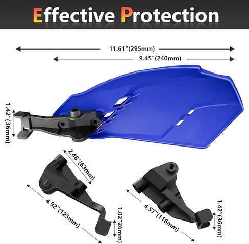 Motorcycle Handguards 7/8" and 1 1/8" Hand Guard Universal for EXC EXCF SX SXF SXS MXC MX XC XCW XCF XCFW Dirt Pit Bike ATV Enduro Motocross Orange in Saudi Arabia