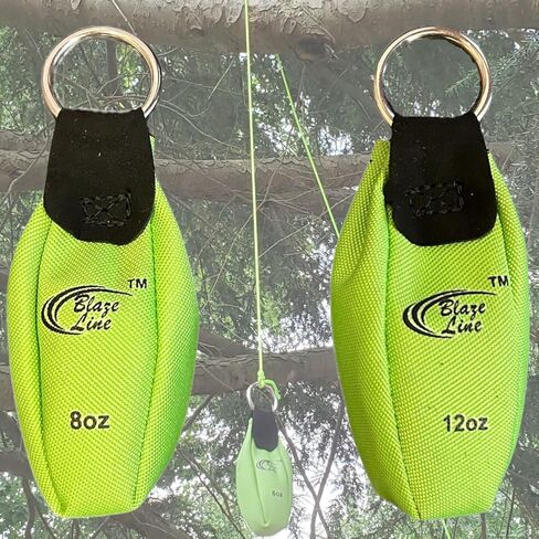 حقيبة وزن للرمي من Arborist مجموعة مكونة من قطعتين (8 أونصة و12 أونصة) - معدات عمل شجرة تسلق الأشجار الرياضية الخارجية in Kuwait