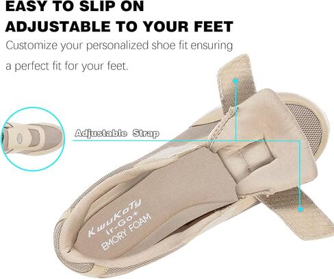 Men's Wide Diabetic Shoes with Air Cushion | Relax Series, Comfort for Swollen Feet, Bunions, Edema |Size 7-13 Wide in Saudi Arabia