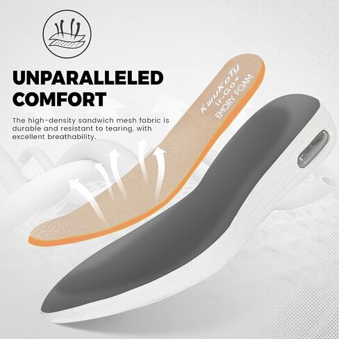 Men's Wide Diabetic Shoes with Air Cushion | Relax Series, Comfort for Swollen Feet, Bunions, Edema |Size 7-13 Wide in Saudi Arabia