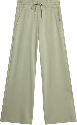 Spyder Women's Wide Leg Pants - Cozy Harmony Soft Scuba Double Knit Casual Sweatpants with Drawstring Waistband (Sizes: S-XL) in Saudi Arabia