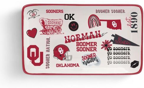 The Memory Company | Licensed NCAA Team Spirit Trinket Tray in Saudi Arabia