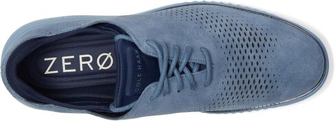حذاء Cole Haan الرجالي 2.Zerogrand Laser Wing Tip Oxford مبطن بدون كعب، الجزء العلوي من جلد نوبوك بلون الكمأة/العاجي، 10.5 in Kuwait