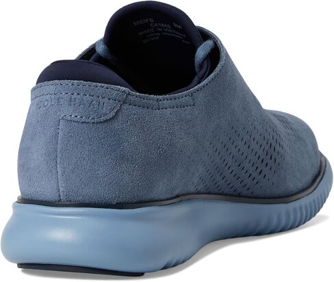 حذاء Cole Haan الرجالي 2.Zerogrand Laser Wing Tip Oxford مبطن بدون كعب، الجزء العلوي من جلد نوبوك بلون الكمأة/العاجي، 10.5 in Kuwait