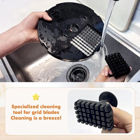 Anatole Electric Vegetable Dicer Slicer Commercial Food Processor Multifunctional Veggie Chopper Professional Heavy Duty Fruits Cutter with 2 Stainless Steel Blades for Carrot Potato Onion 100W 110V in Kuwait