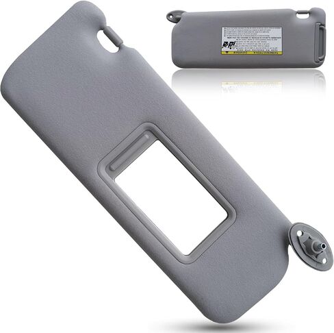Left Driver Side Sun Visor Compatible with Toyota Scion TC 2005-2010 Replaces# 74320-21210-B2 Gray (Left Driver Side) in Saudi Arabia