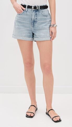 Retro '90s Denim Shorts in Indigo872 by good american in Kuwait