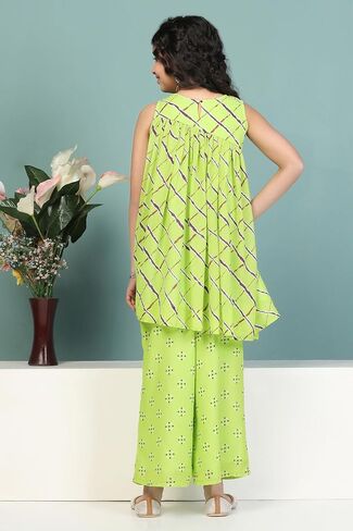 Girl's Georgette Printed Kurta Set|Sharara set for girls|Palazzo set for girls|Sharra set in Saudi Arabia