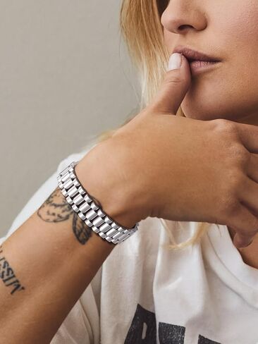 Bandmax الفولاذ المقاوم للصدأ الساقية حزام سلسلة الأساور سلسلة 10 مم/15mm مقاومة للماء أنيقة مكتنزة ووتش ووتش سلسلة معصم هدية للرجال ، مخصصة متاحة in Kuwait