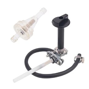 AHL Fuel Filter & Gas Tank Fuel Petcock Shut Off Valve Switch Compatible with Honda Recon 250 Rancher 350 420 Foreman 400 Foreman 450 FourTrax Foreman Rubicon 500 TRX250 TE/TM TRX350 400 420 500