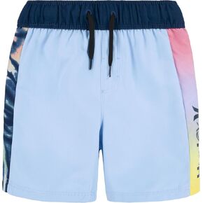 Hurley Boy's Tie-Dye Pane Pull-On Swim Trunks (أطفال صغار)