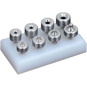 Aircraft Tool Supply Dimple Die Set. 100° Countersink Set for Hand and Pneumatic Rivet Squeezers.