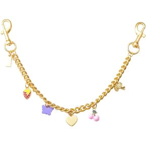 Bag Purse Charm Chain for Handbags - Gold Key Chain Accessories - Cute Keychain Gifts for Women