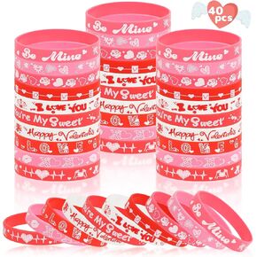 CCINEE 36pcs Welcome Back to School Bracelets Silicone Wristbands Rubber Bracelets First Day of School Favors Rewards School Opens Prize for Students Teens Semester Begins School Party Supplies