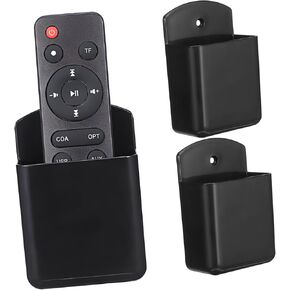 COHEALI Remote Control Holder Wall Mount: 3 Pcs Self Adhesive Marker Holder, Wall Pen Holder Stroage for Home Office School