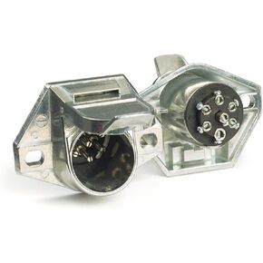 82-1002 Heavy Duty 7-Way Socket and Plug Connector