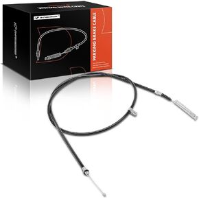 A-Premium Rear Passenger Side Parking Brake Cable Assembly Compatible with Chevrolet & GMC Models: Silverado 1500, Sierra 1500, 1999 2000 2001 2002 2003 - Replace# 15039480, 15084209