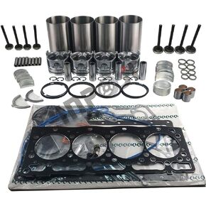 For Kubota V1505 V1505T Overhaul Rebuild Kit STD Engine For Bobcat Excavator Repair Part