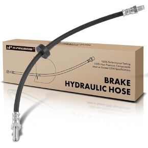 A-Premium Front Driver or Passenger Outer Brake Hydraulic Hose Compatible with Jaguar Models - XJ8 1998-2003, XJR 1997-2003, XKR 2000-2006, Vanden Plas 1998-2003 - Replace# C2N3107