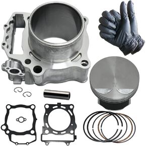 Tupo 96.6mm Cylinder Piston Ring Gasket Top End Rebuild Kit Compatible with Polaris Sportsman 550 Sportsman XP 550 Sportsman Touring 550 EPS Sportsman X2 550 Sportsman Forest 550 2009-2014 ATV