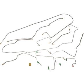 Dorman 919-044 Stainless Steel Preformed Brake Line Compatible with Select Jeep Models (OE FIX)