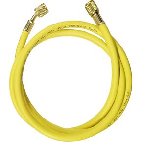 AC Refrigerant Hose, 60 Inch 800 PSI Working Pressure Tube with 1/4" SAE Flare, HVAC Charging Hose for Air Condition System, Manifold Gauge Hoses for R134A, R410A and R22