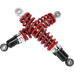 2 PCS 250mm Shock Absorber Suspension Damper Motorcycle for Dirt Pit Bike ATV Kart,Shock Absorbers and Mounts