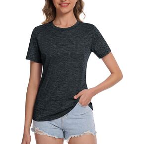 MAGCOMSEN Women's Short Sleeve T Shirts UPF 50+ Sun Protection Athletic Running Workout Tee Tops